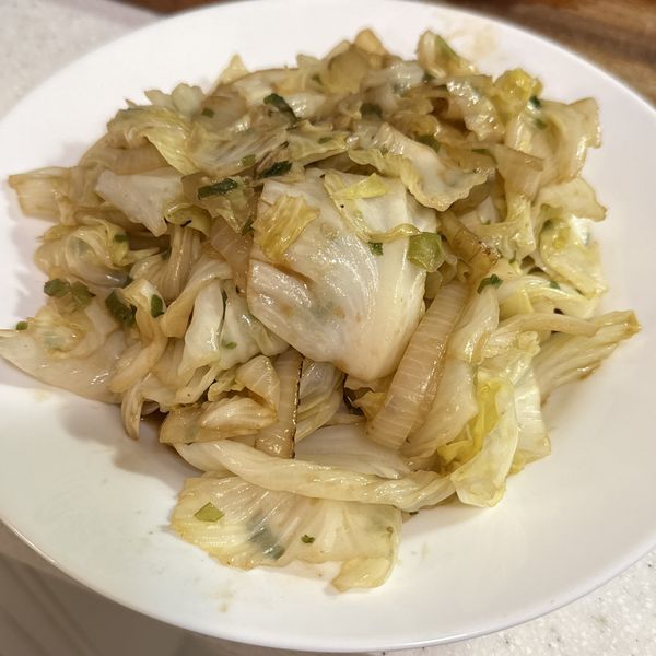 味噌洋蔥高麗菜：游甯喬 一起做