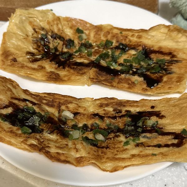 蔥香煎豆包：游甯喬 一起做