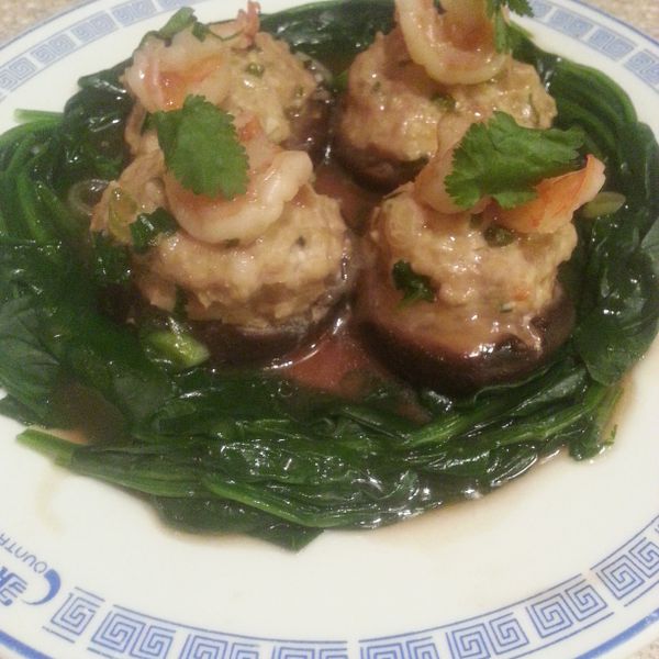 【厚生廚房】香菇鑲蝦球 : 黃彥婷一起做