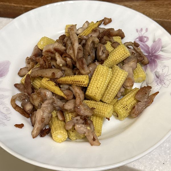 雞肉炒玉米筍：游甯喬 一起做