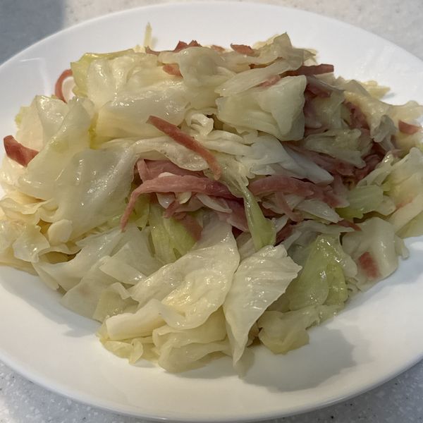 零廚藝系列：高麗菜炒火腿絲：游甯喬 一起做