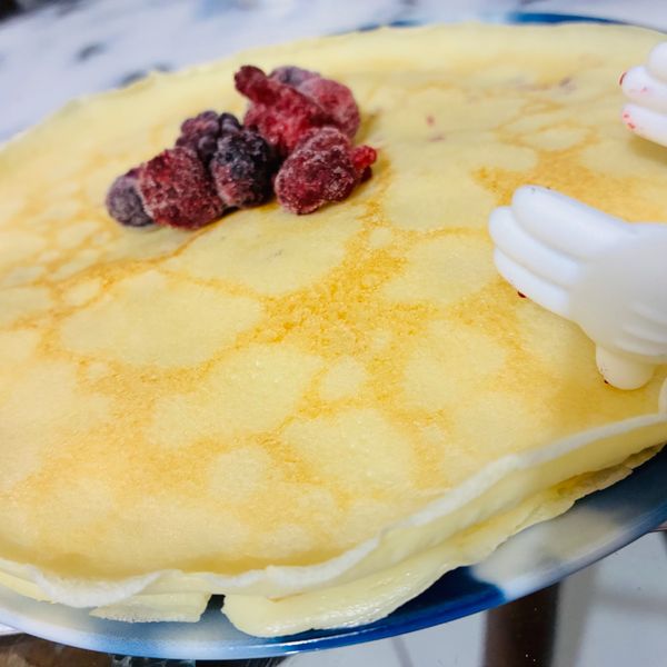 免烤箱版甜點｜水果千層可麗餅蛋糕 : Yak一起做