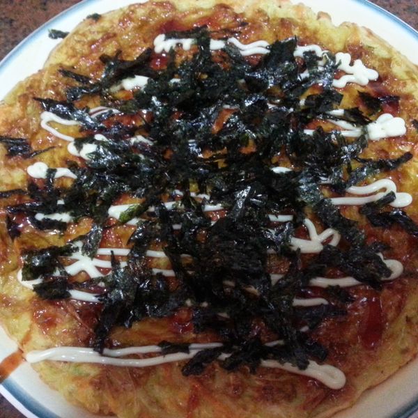 素食大阪燒：Hong Kin Doris L 一起做