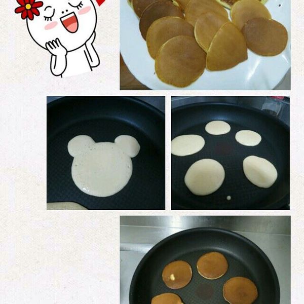 【五月花妙用廚紙】抹茶紅豆銅鑼燒 : Tina Cheng一起做