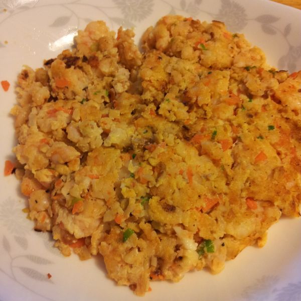 香煎時蔬蝦餅 : 郭昱辰一起做