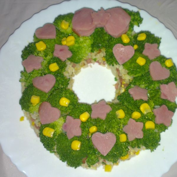 【親子食堂】聖誕花圈飯飯2：Tina Chu 一起做