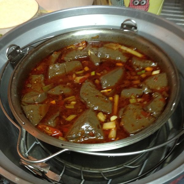 麻辣鴨血 : Saab Yang一起做