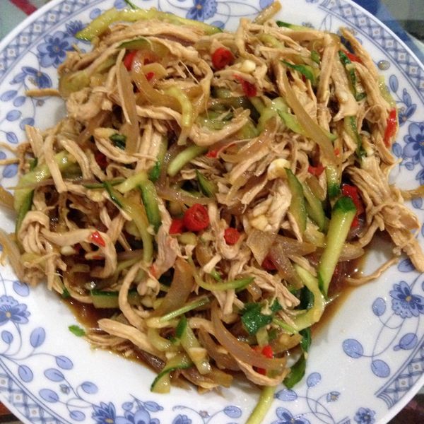 涼拌雞絲 : Annie一起做