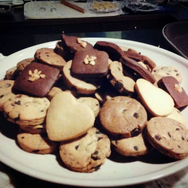 聖誕節餅乾 : Ding Ding Cheng一起做