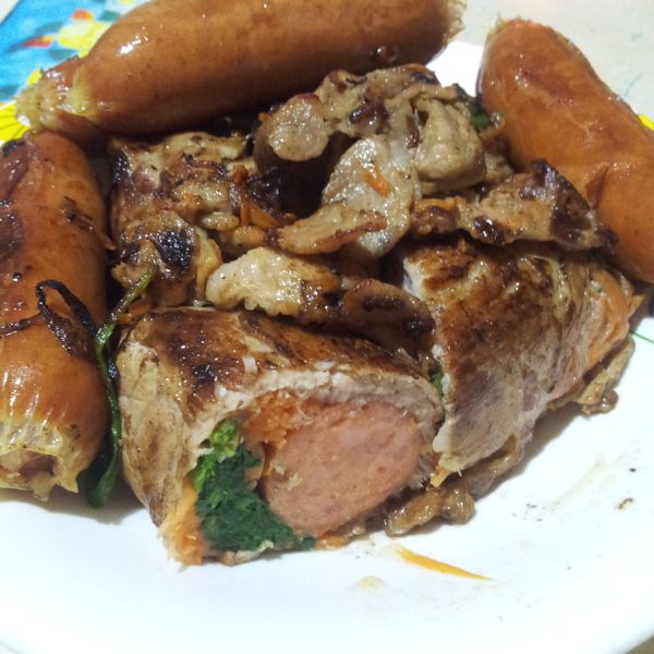 煙燻香腸蔬菜卷by戀戀家 : Suenho Sze一起做