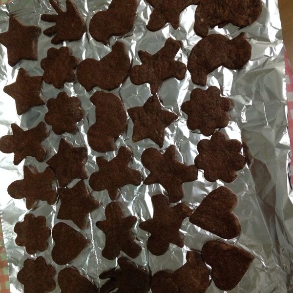 【肉桂打噴嚏】情人節手工巧克力餅乾:milk 一起做