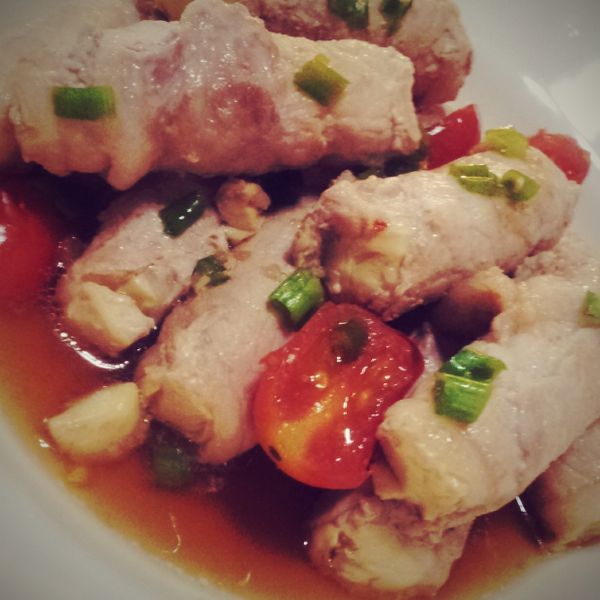 【厚生廚房】肉片豆腐捲 : 張景棠一起做