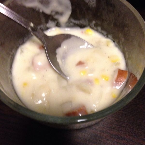 來碗濃醇香的玉米濃湯 : Jellyfish一起做