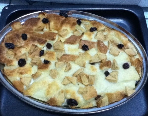 蜂蜜香蕉麵包布丁 : 鍾小玉一起做