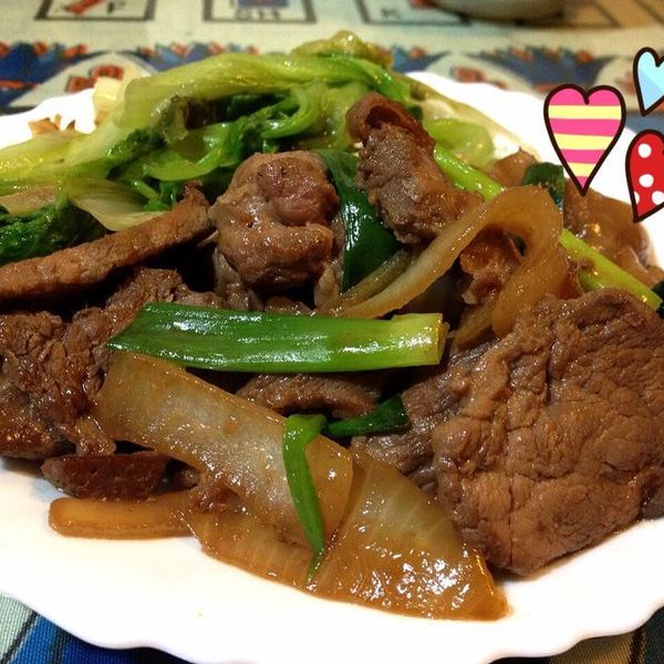 力力隨意煮-蔥爆豬肉 : 王郁涵一起做