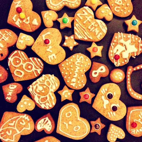 耶誕節薑餅屋 : summer一起做