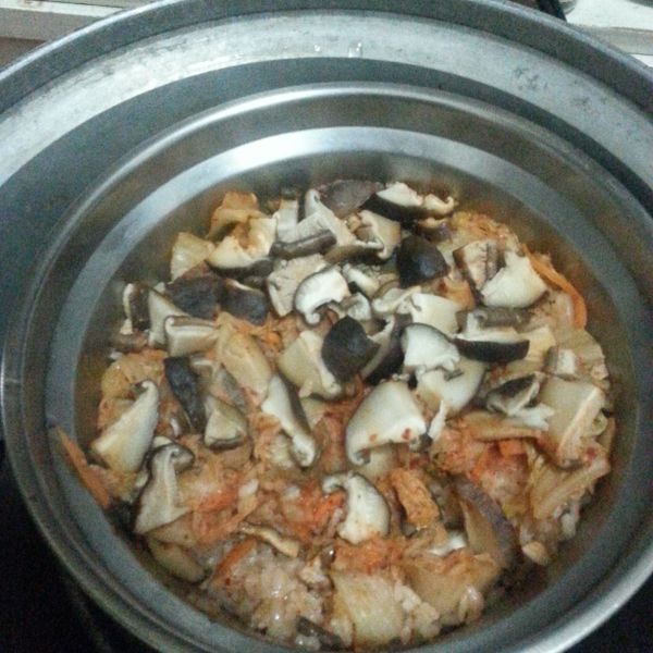 超簡單泡菜炊飯 : Una Chao一起做