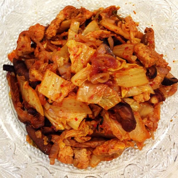 泡菜豬肉 : April Tang一起做