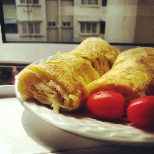 十分鐘完成早餐店起司蛋餅! : spring一起做