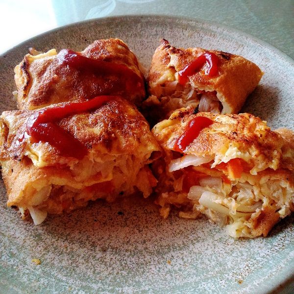 【深夜食堂】高麗菜蛋捲 : Juichu Peng一起做