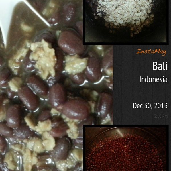 冬日完美甜品～黑糖紅豆燕麥粥：Fochung  Lan 一起做