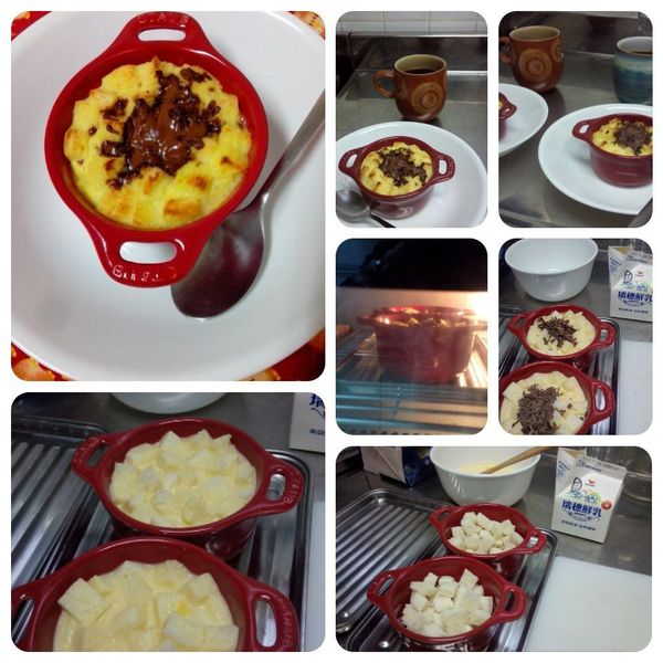 超簡易烤布丁：用土司就可以！：Ben T. C. Tseng 一起做