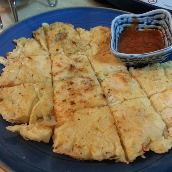 簡易好味~海鮮煎餅:蕭淑芬 一起做