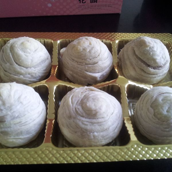 試做芋頭酥 : kame一起做