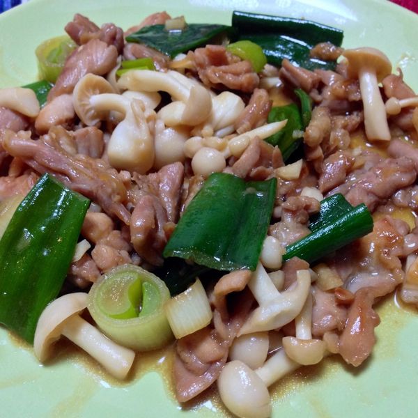 蔥爆雞丁 : Belle一起做