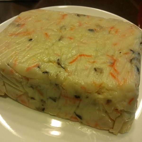 Y芬的小廚房--黃金蘿蔔糕:小宅主婦愛料理 一起做