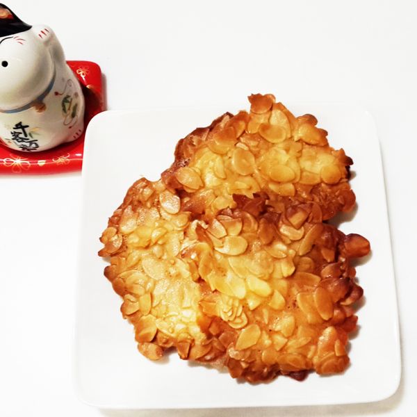 杏仁脆片：Waiki 一起做