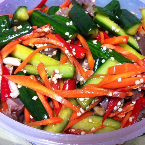 涼拌小黃瓜 : Kitty一起做