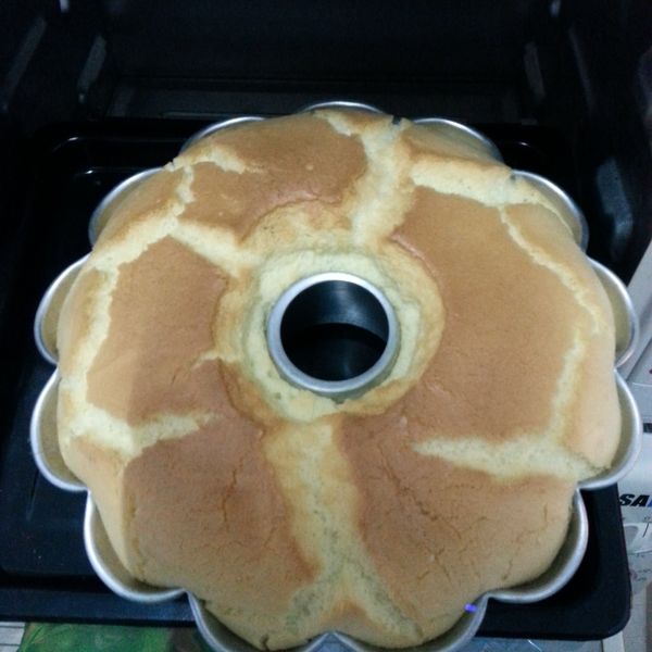 日式海綿雞蛋糕(燙麵法) : 毛茸茸一起做