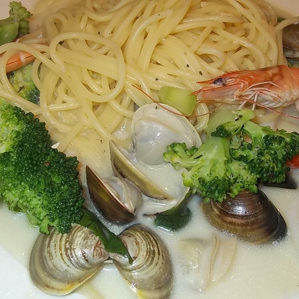 海鮮義大利麵 : 左邦妮一起做
