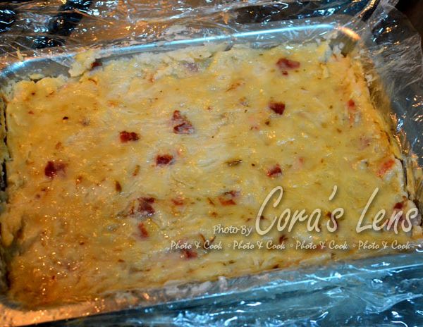 培根蘿蔔糕 : 可拉的鏡頭一起做