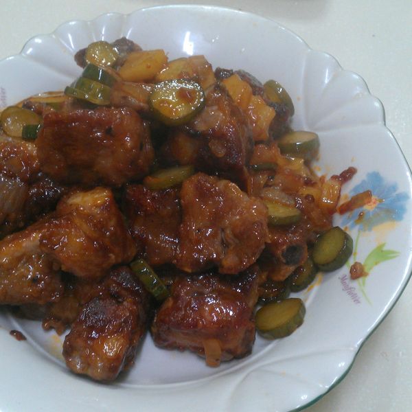 Amy上菜♥糖醋排骨 : Andy Chiu一起做