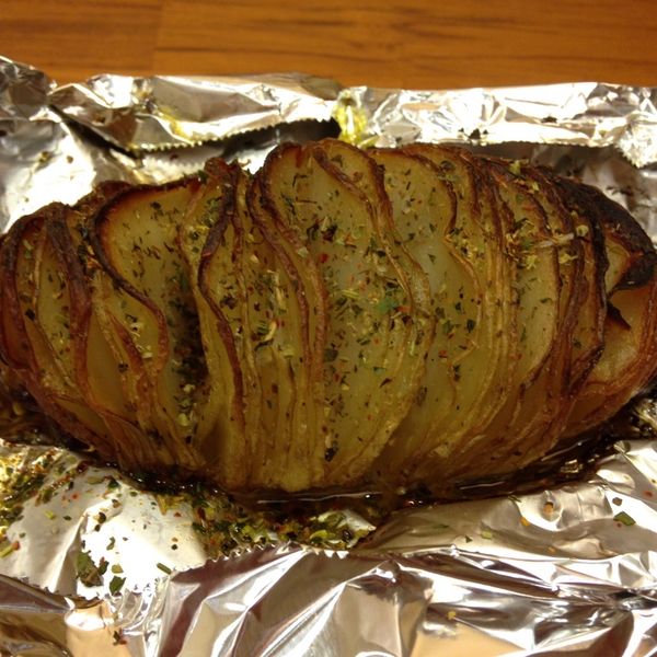 來自瑞典的～烤手風琴馬鈴薯 : Joyce Lin一起做