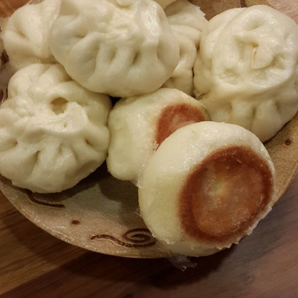 超好吃的-素水煎包：Lena Yang 一起做