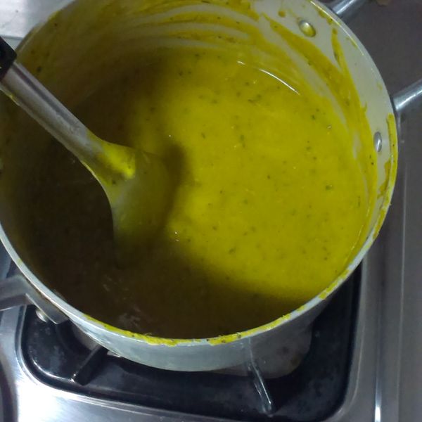 南瓜濃湯 : 梁文于一起做