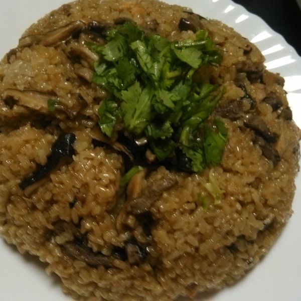 電鍋油飯 : 謝梓欣一起做