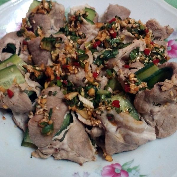 快速上年菜*泰皇椒麻白肉【淬釀年菜料理】 : 蔡淑娟一起做