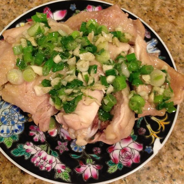 滑嫩白切雞 & 港式葱油醬:Tiffany 一起做