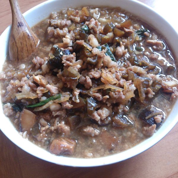 香菇瓜仔肉燥 : 黃游值一起做