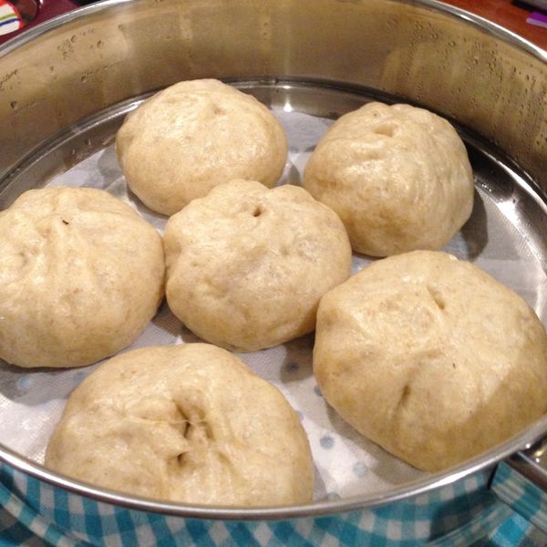 黑胡椒牛肉包子 : Momo一起做