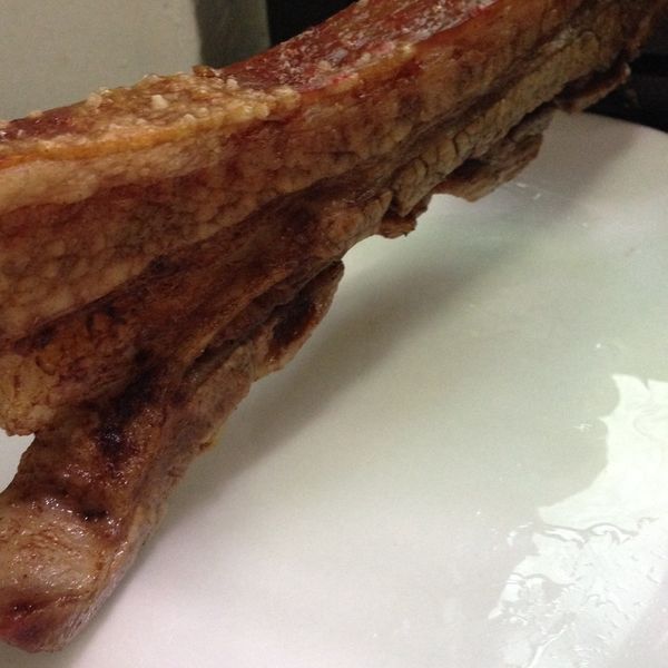 年菜之皮酥內嫩的『脆皮燒肉』:Ivy Teong 一起做