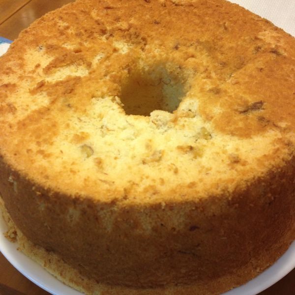 香蕉戚風蛋糕(Banana Chiffon Cake)：綺 一起做