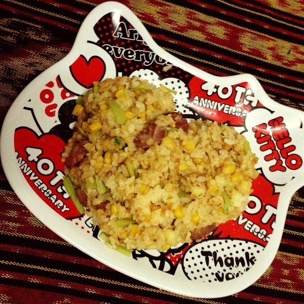 香腸蛋炒飯 : Doris715一起做
