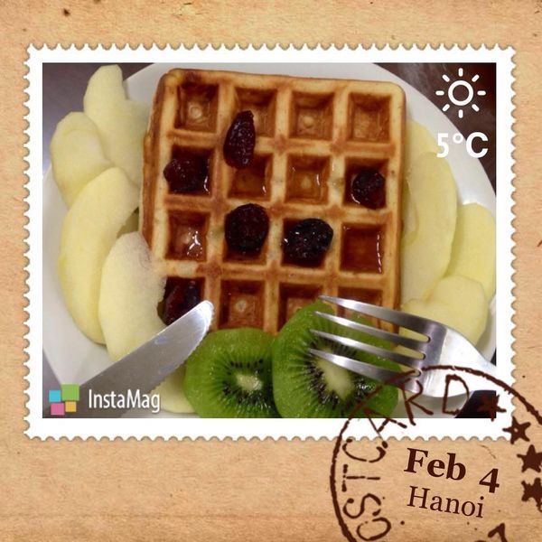 美式酵母鬆餅 : Catherine Lin一起做