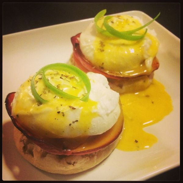 班尼迪克蛋(Egg Benedict) : Kaka一起做