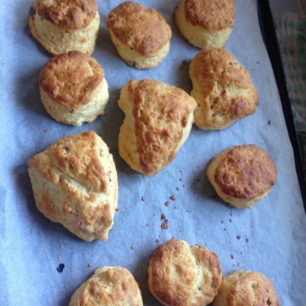 培根起司司康 Bacon Scones:林世佳 一起做